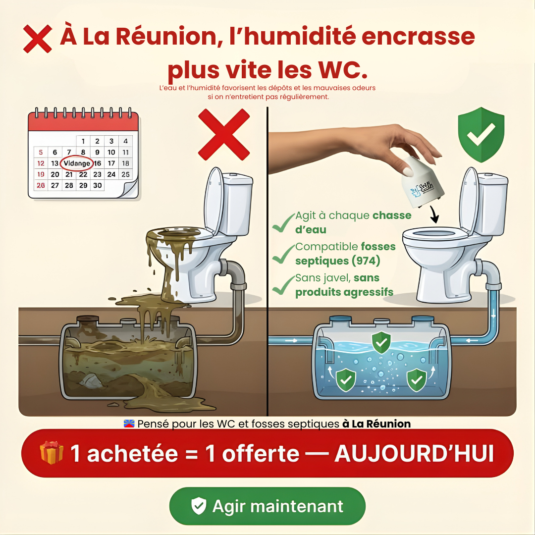 Klair Clean™ – Nettoyant WC spécial traces incrustées